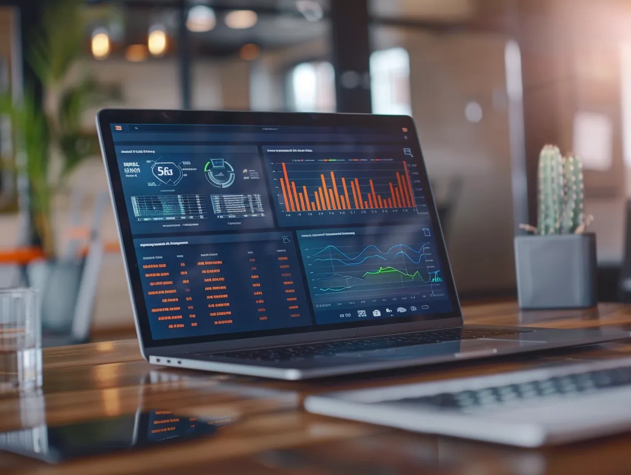 FinTech Dashboard Web Design