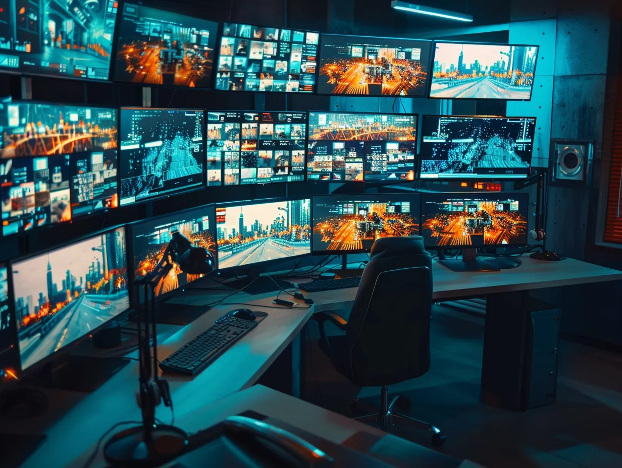 Smart City CCTV Security